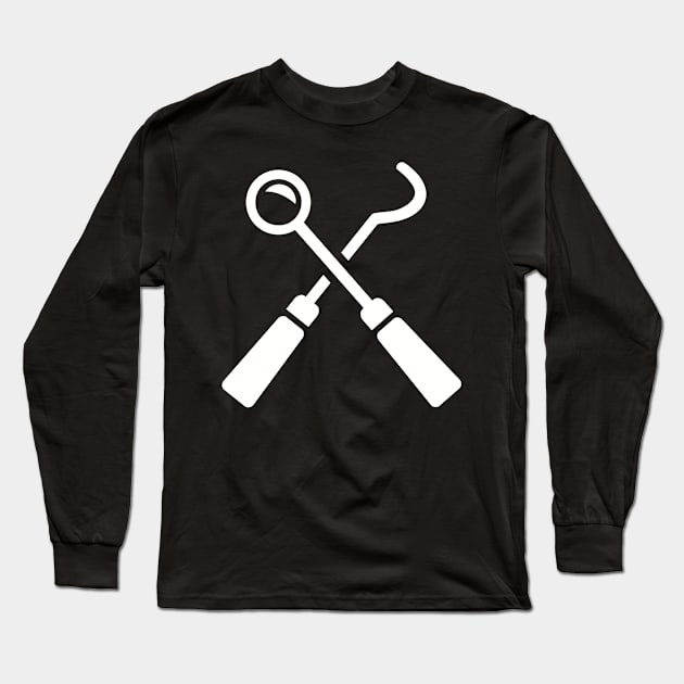 Dentist tools Long Sleeve T-Shirt by Designzz